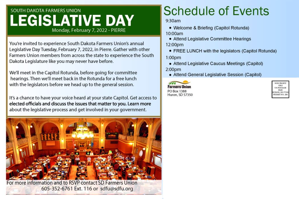 2022 Legislative Day Postcards Page 2