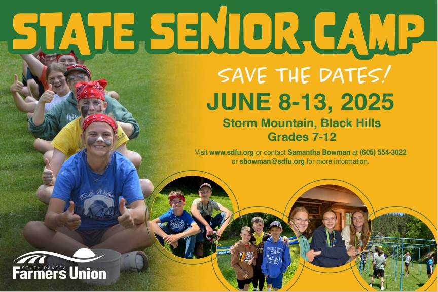 2025 State Senior Camp Flyer